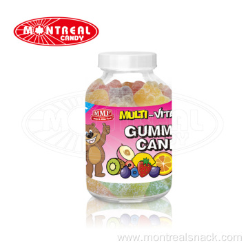Sour Coated Bears Gummy Multivitamin Candy